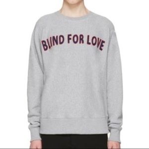 Gucci Blind For Love sweater grey M